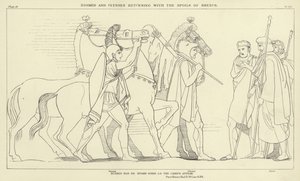 Diomed و Ulysses يعودان مع غنائم Rhesus بواسطة جون فلاكسمان